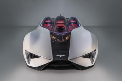 TECHRULES Ren Turbine Range Extender Electric Supercar Project